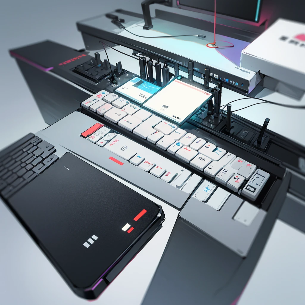 Push-button Android phone, 123 keyboard