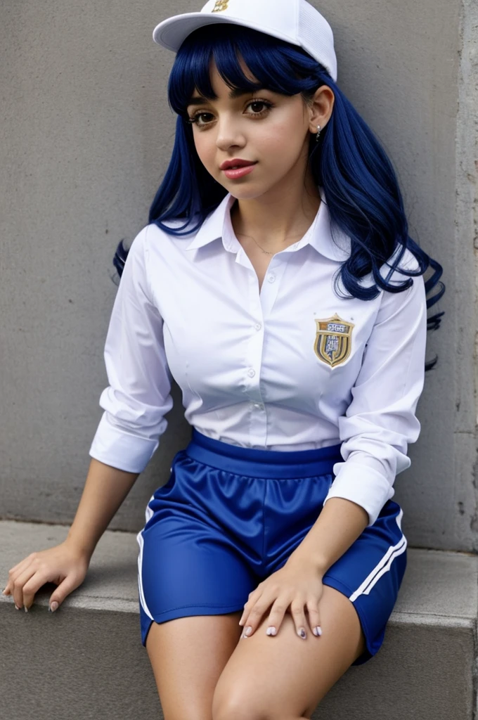 Melanie Martinez con camisa de cristiano Rolando de futbol