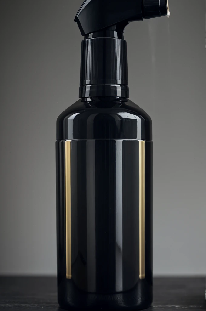 Black body spray bottle