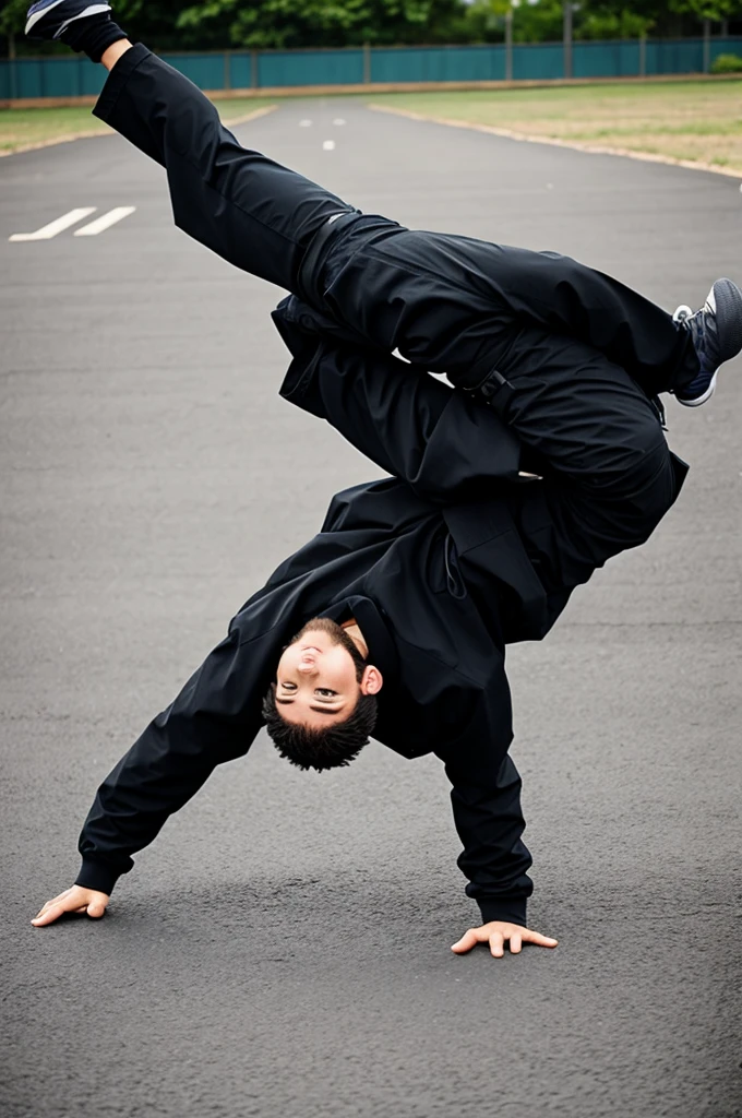 Ninja breakdance