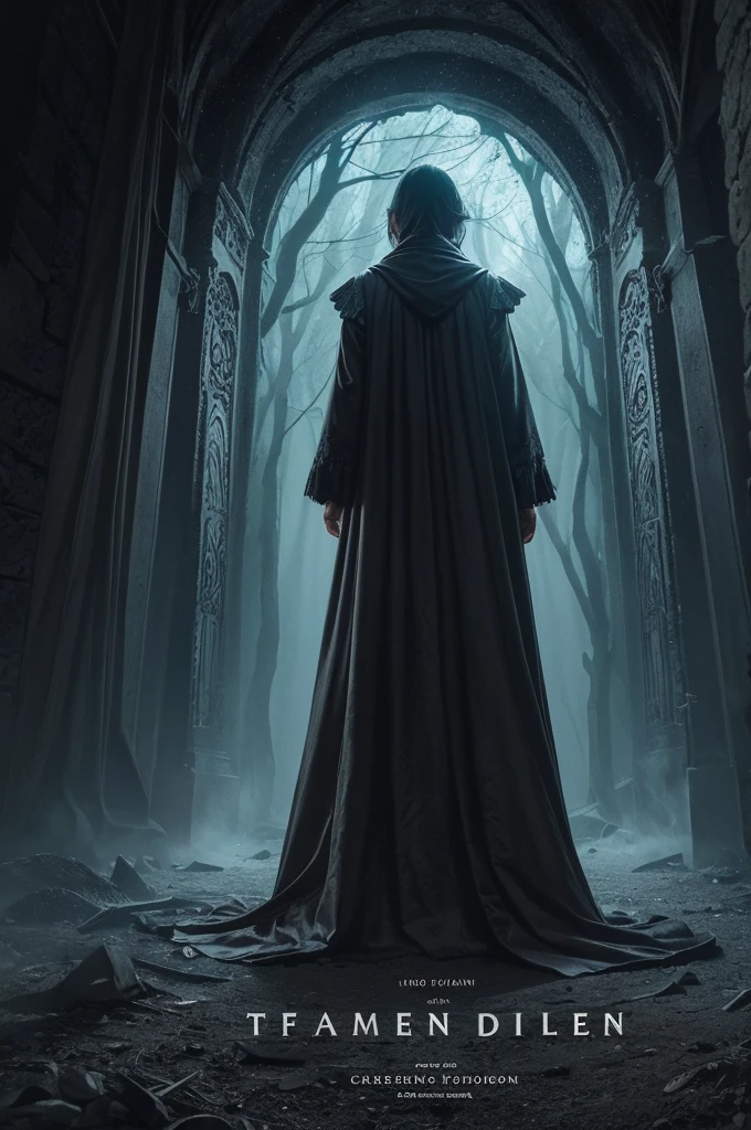 Puedes generar una imagen para perfil de una pagina de misterio, paranormal y teorias conspirativas, The name of the page is forbidden theories