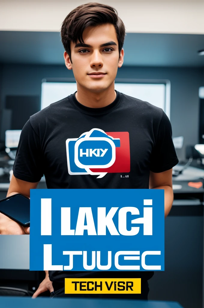 A logo for my tech youtub channel DAIKER 