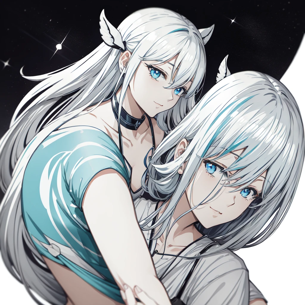 Gemini，White background