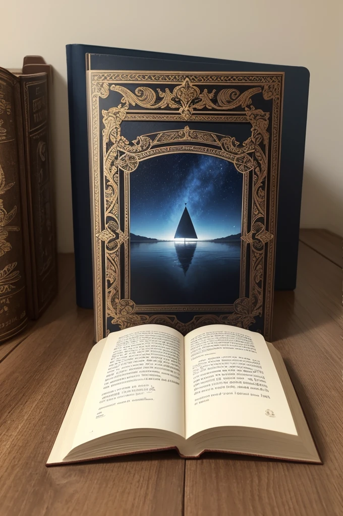 Livro encantado, foto realista