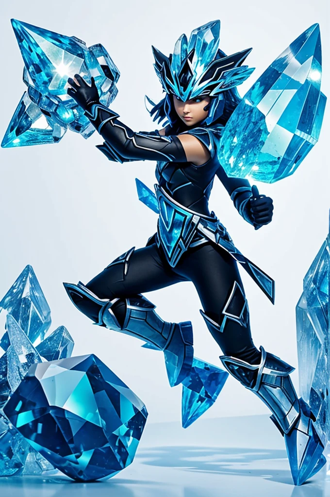 Crea este nombre "Crystal Warriors" de forma super creativa