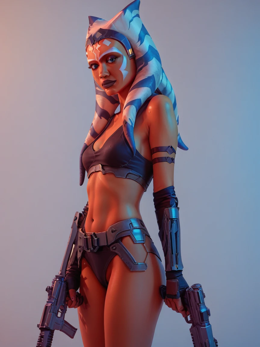score_9, score_8_up, score_7_up, score_6_up, score_5_up, score_4_up, cl3arcyb, ahsoka, neon, clear cyborg, weapon,