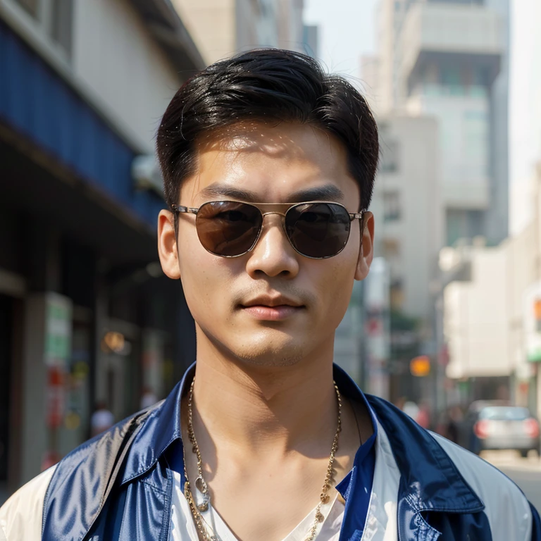 Close-up of an Asian man wearing a blue jacket and, Dilraba Dilmurat, Inspiration from Chen Daofu, Inspiration from granddaughter, Inspiration from Chen Lu, Inspiration from Chen Lin, fan art, Inspired by Sim Sa Jung, Digital art of elegance, แรงบันดาลใจจาก Ni Tian, Inspiration from Huang Ji, Inspired by Chen Chun