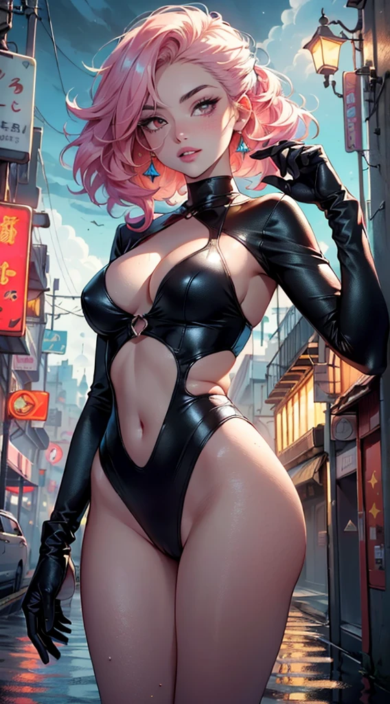 chica deportista,(((1 chica))),((girl with bubblegum rosa hair and pecas,extremely lindo and gorgeous)),
(pechos grandes:1.4),sagging breasts,(((bubblegum rosa hair:1.35,pelo lacio,pelo largo:1.4,pelo interior coloreado,ear breathing))),((heterochromia:1.5, (rosa_ojo and aqua_ojo))),((alumnos perfectos)),(((pecas on the face,pecas,chica pecosa))),((Gordo)),(((piel brillante:1.5,piel brillante: 1.5,piel bronceada,piel brillante,very piel brillante,cuerpo brillante,plastic glitter skin,exaggerated piel brillante,piel iluminada, piernas mojadas))),(spider lower abdomen,cintura estrecha,cadera ancha,athletic body,piernas infladas,cuerpo detallado,(cara detallada)),((rostro femenino perfecto)),
lindo,cachonda,seductor,Erotic,((NSFW)),
zettai ryouiki,((Magenta two-piece swimsuit,usando un traje de bikini:1.3,bikini deportivo)),(auriculares rgb:1.5,Cyber gloves:1.5,Huge Mechanical Gloves),((Ropa mojada,Intrincado outfit,Intrincado clothes,Intrincado swimsuit, Intrincado bikini)),
(dynamic pose:1.0),avergonzado,(centrado,escala para ajustarse a las dimensiones,Regla de los tercios),
cyberpunk city by the ocean at night, with bright neon signs and dark stormy clouds and puddles, escenario:1.25,Noche, noche estrellada, cosmos,Very dark night that highlights the neon lights., very bright neon lights,
Artistic photography,(photograph taken by sldr),high resolution, Sharp focus,(Ultra detallado, extremadamente detallado), (obra de arte fotorrealista:1.37),(extremadamente detallado CG unity 8k wallpaper),((tema de fondo de onda sintetizada)),(((colores vibrantes))),Intrincado,(Intrincado background),(Obra maestra),(mejor calidad),cara renderizada perfecta,detalles de cara perfectos,cara realista,foto realista,analog style,((Intrincado detail)),(((realism))),