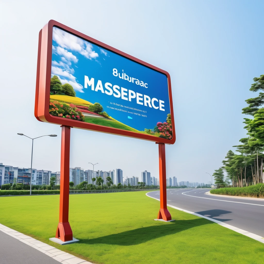 (Highest quality,4K,8k,High resolution,masterpiece:1.2),Super detailed,Suburban、Roadside sign, ((Highest quality, 8k, masterpiece: ))、Stylish design、Front view image