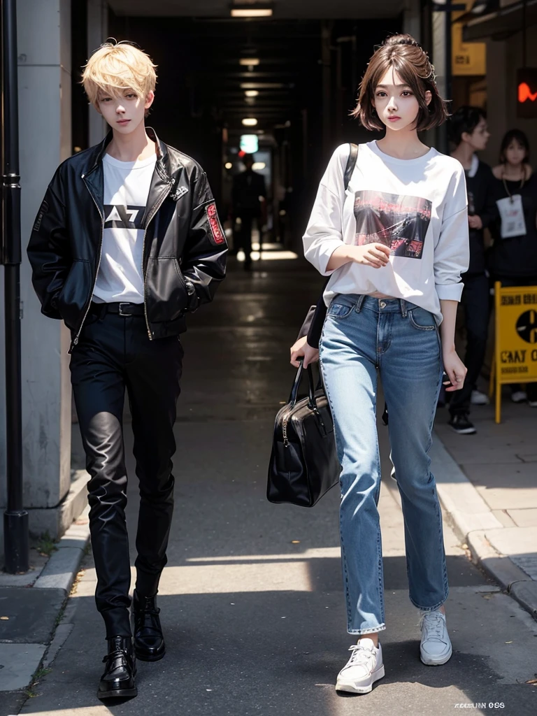 sunny is person who is a pretty look *she's 156 cm n 43 kg*

justin is a boy who is a charismatic and hot good looking boy. he look like a badboy but has a really good personality. *he is 179 cm n 53 kg*