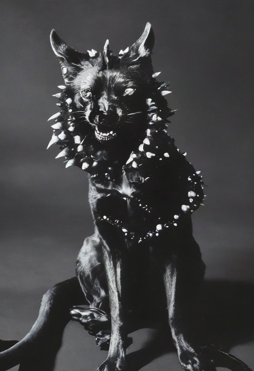 fashion photography of lovecraftian cat