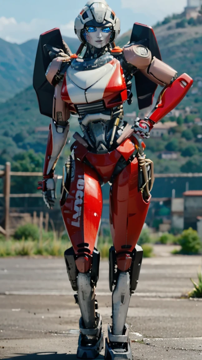 ROTB_Arcee, 1 chica, pechos grandes, innie pussy, sonrisa, robot, mecha, (ojos brillantes:1.2), Caderas anchas, ombligo, muslos gruesos, pose T , modelado 3d, voluptuosa, primer plano, enfoque frontal, retrato, de frente 1:2, mirando al observador frontal, squating, modelado 3d , 3d , blender Cuerpo completo bragas azuleshole body highly detailed, highly detailed figure, female full body, female body, humanoid woman, female full-skin figure, realistic body structure, woman body, female human torso, perfect human female specimen, human female, detailed body structure