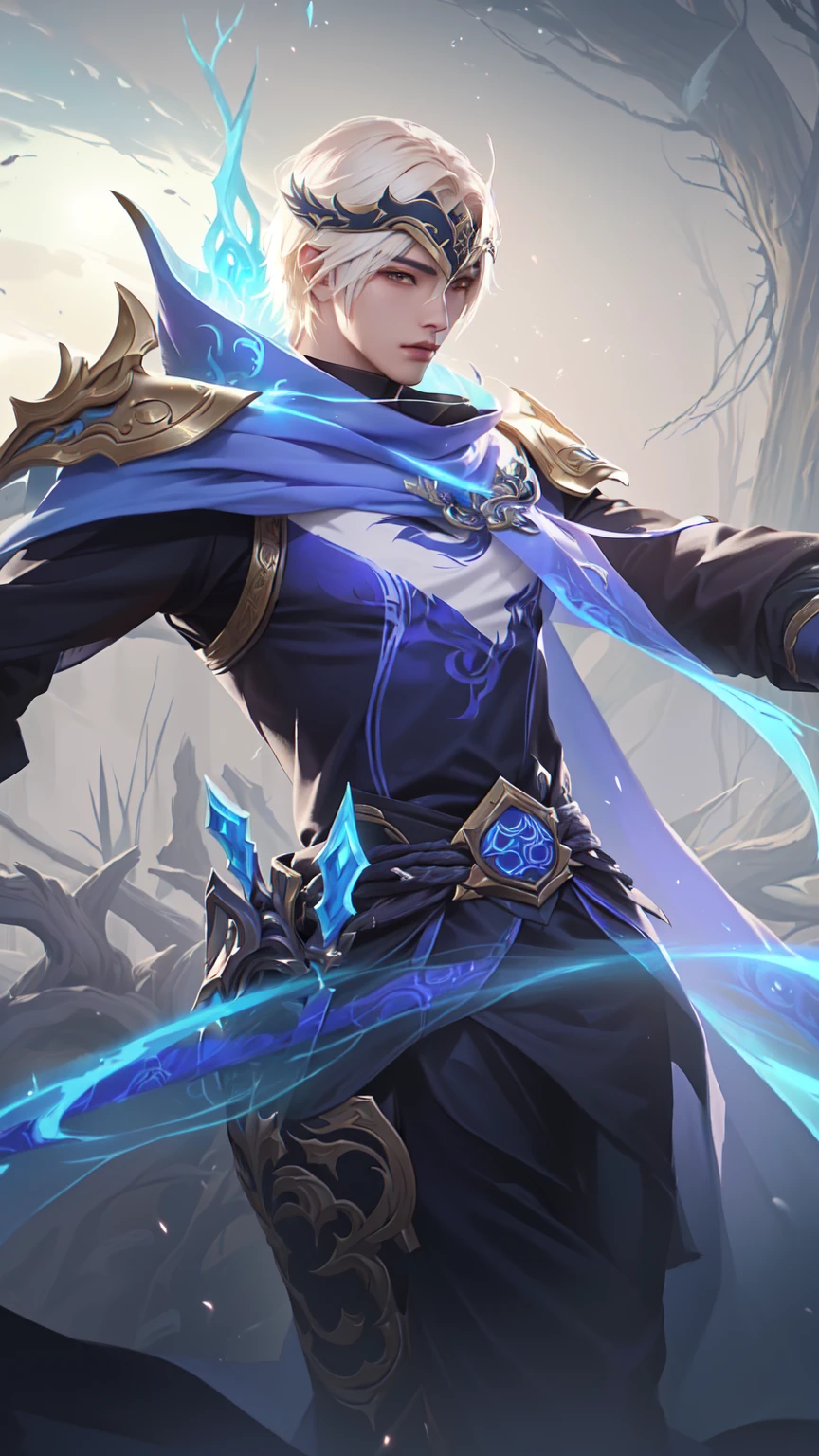 a close up of a person with a sword and a helmet, heise jinyao, arcane jayce, inspired by Huang Shen, official splash art, ashe, inspired by Shen Zhou, inspired by Yi Inmun, splash art, kda, inspired by Yi Jaegwan, league of legends arcane, ezreal (league of legends, arcane art style, wow 4 k detail fantasy, hyperdetailed fantasy character, 4K details fantasy, realistic