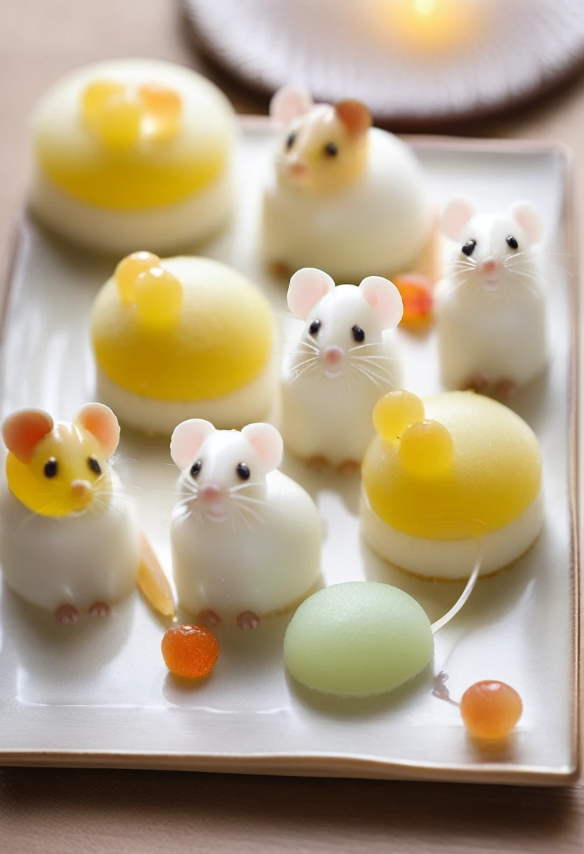 White Mouse Japanese Sweets