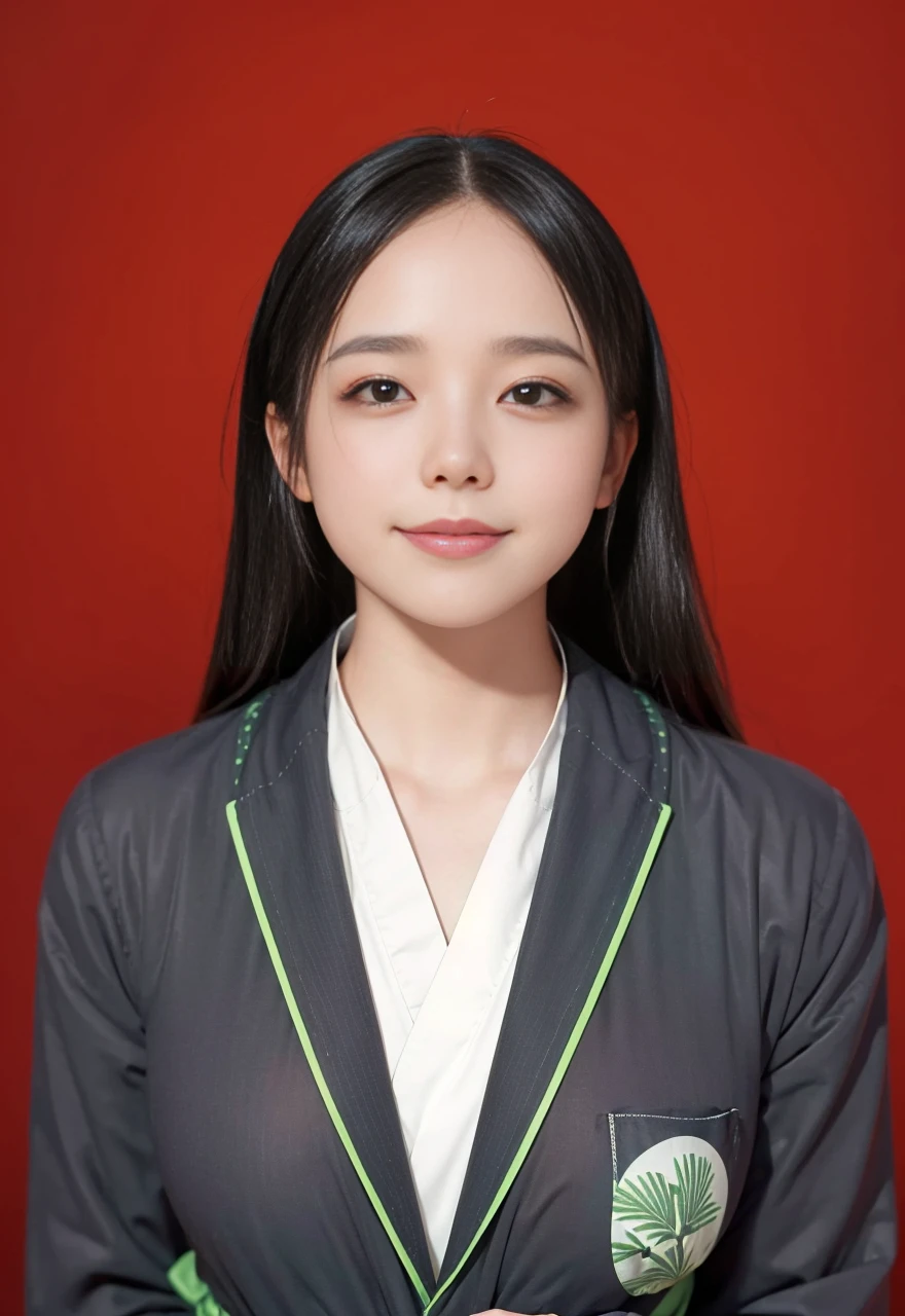 (ultra realistic) , (illustration), (increase resolution), (8K), (extremely detailed), (best illustration), (beautiful detailed eyes), (best quality), (ultra-detailed), (masterpiece), (wallpaper), (detailed face), solo,1 girl, looking at viewers, black straight hair, plump breasts, delicate details, in the dark, deep shadow, low key, pureerosfaceace_v1, happy smile, Summer Yukata, full body, bamboo forest