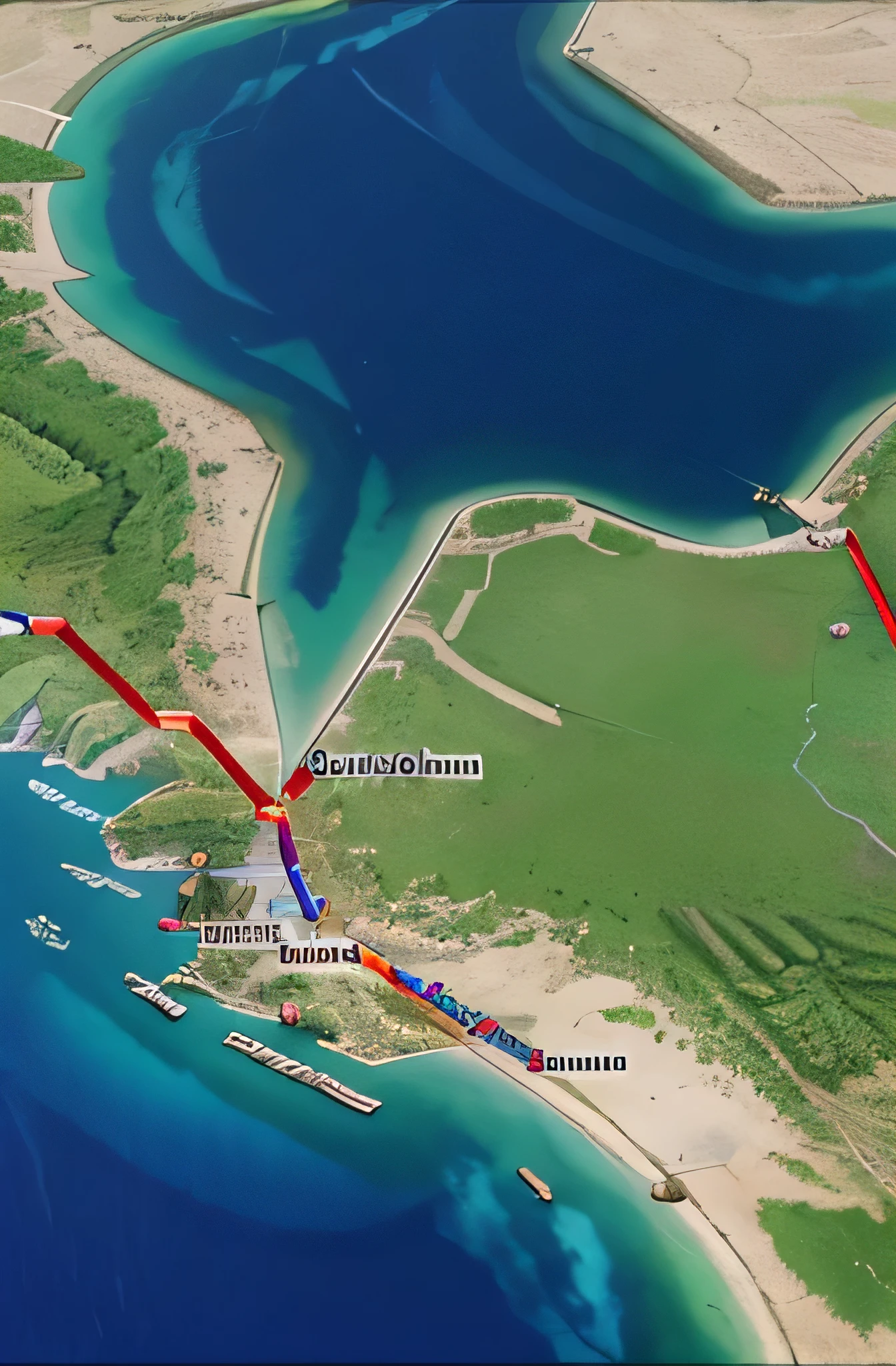 Map of attack on Titan world