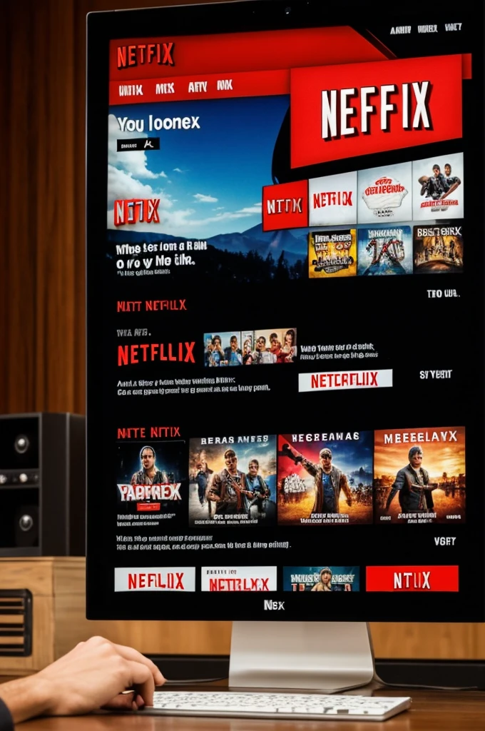 I want an image with the where of Netflix and what it says big "Duos for Father&#39;s Day"
