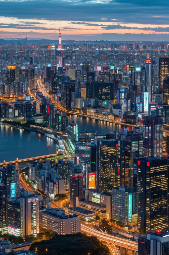 Assortment of Tokyo's tourist attractions