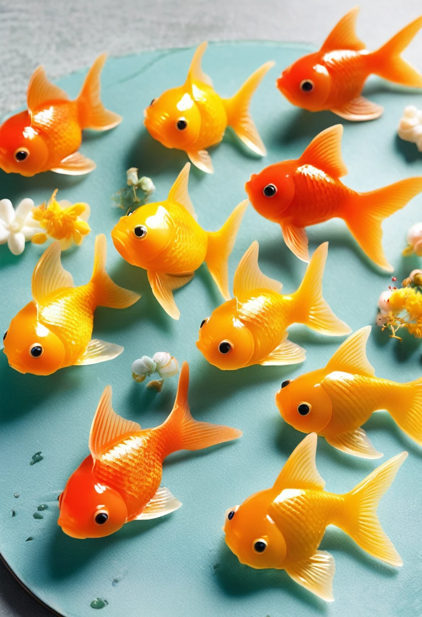 Goldfish Japanese sweets