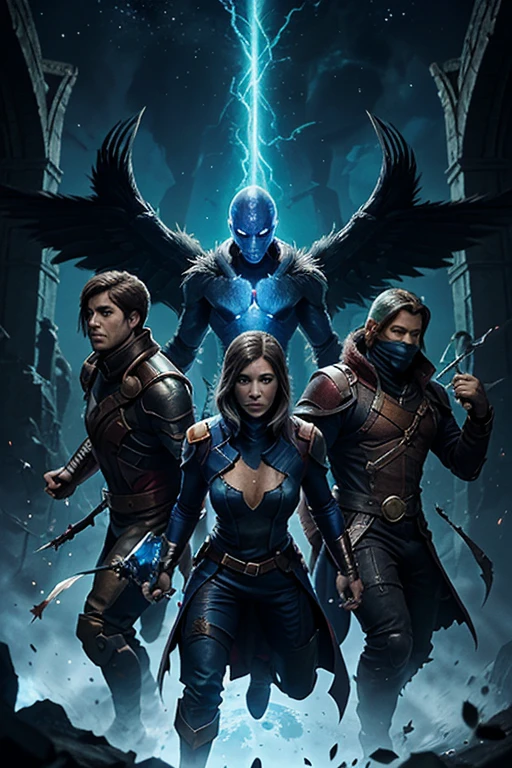 Title of the game: "Guardians of the Ether"
Release date: Upcoming
Maximum number of players: 4 players in online cooperative mode
Description: Dive into a fantastic universe where the Guardians of the Ether, ancestral protectors, fight to save their world from imminent destruction. Play as one of the Guardians with unique elemental powers and embark on an adventure through breathtaking landscapes, facing evil creatures and solving mysterious puzzles. Alone or in a team, explore dangerous dungeons, improve your skills, and unlock new powers to confront the evil that plagues the Ether. Get ready for an immersive and thrilling experience where the future of the world rests in your hands