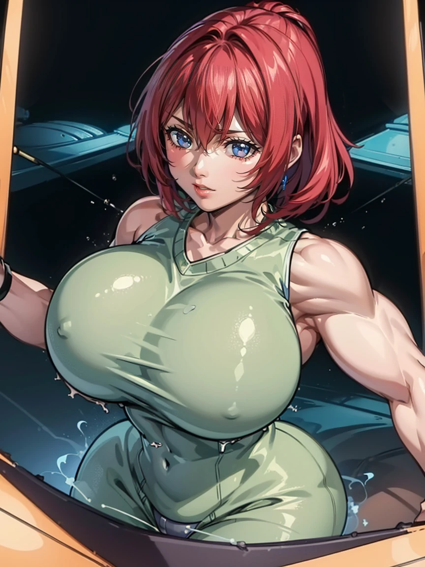 (Private 4K)、(High resolution:1.2)、(High freshness:1.2)、、(Whole Body Ezbian:1.2)、(Break the tank:1.8)+++,,((Woman with exaggerated big physique))、(Huge muscles:1.4)