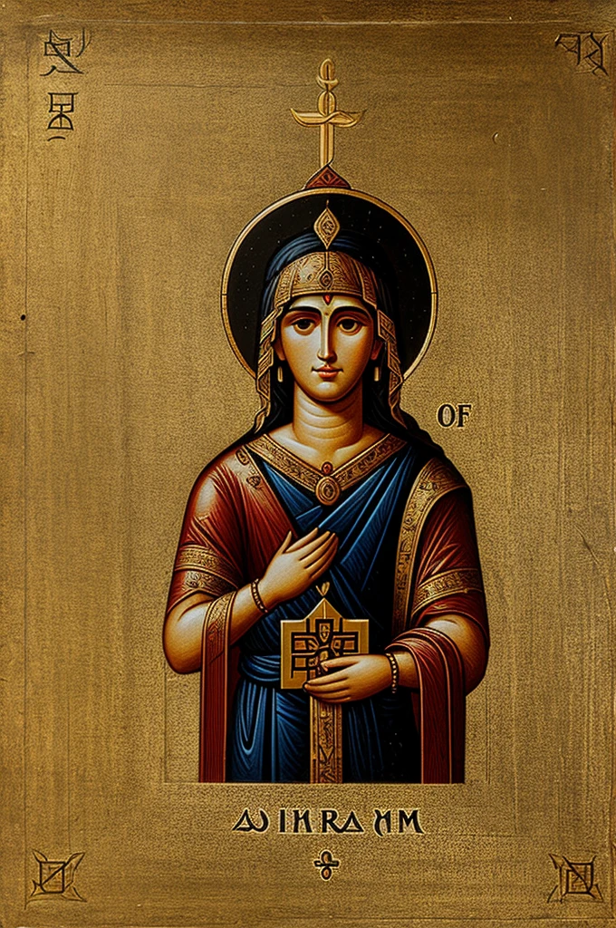 ICON OF PARSHA WITH TEXT RAM