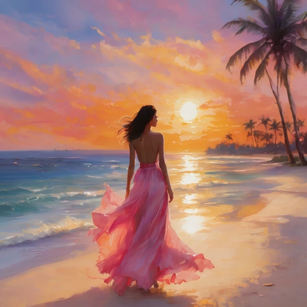 Gorgeous skirt，Not exposed，No skin showing，No back exposure