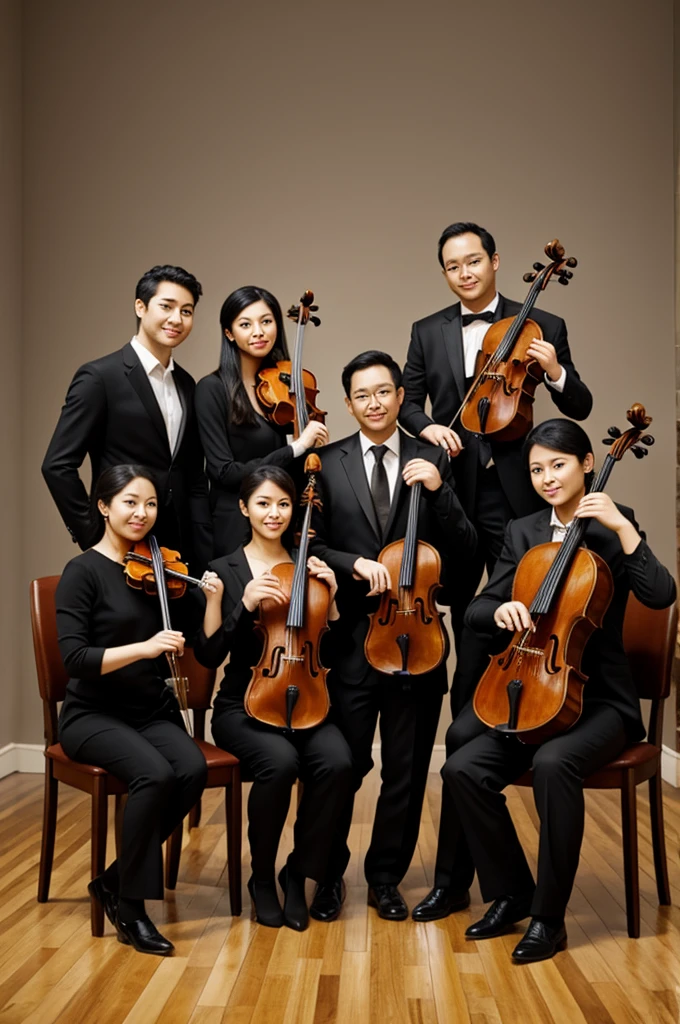 A string quartet