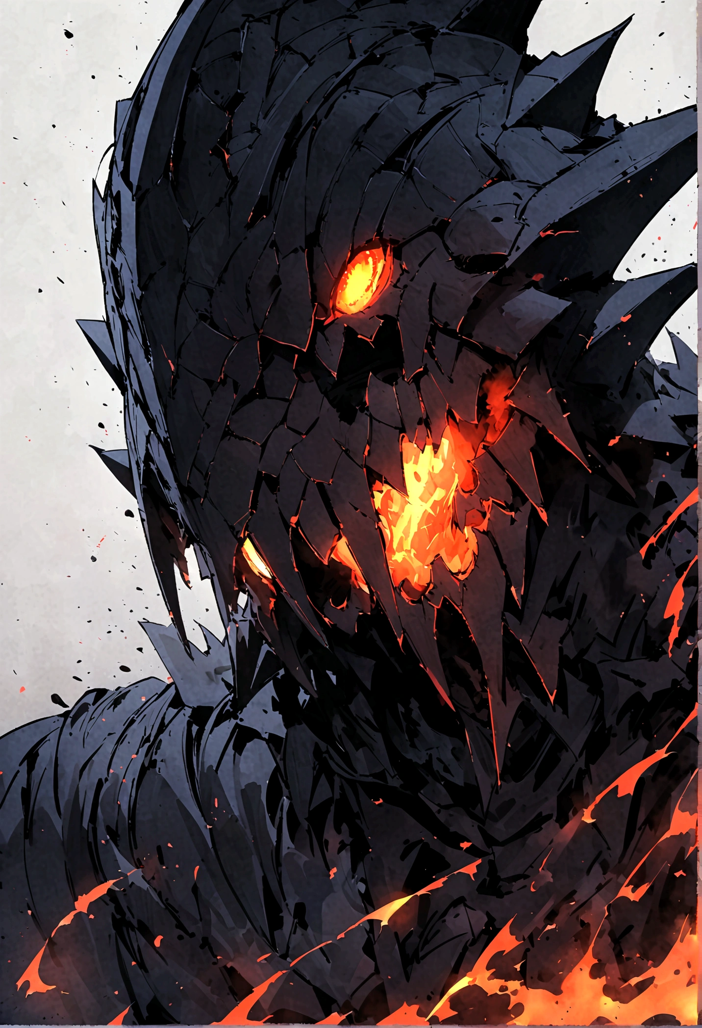Bruxa com longos cabelos negros.bem detalhado.um cajado em. sua mao.Evocando uma Cobra gigante.2d.rosto bem detalhado.roupas sexy.bem detalhado.estilo anime.de corpo inteiro. Bem detalhado