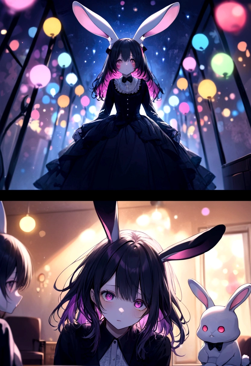 Hallucinations, Fantasy , nightmare , Insane Dream , Bokeh Female Bunny , Do you really want someone like me? , room
