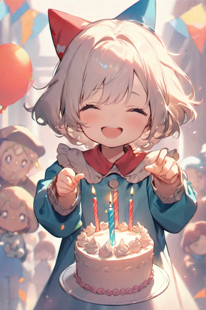 ((Best quality)), ((masterpiece)), (detailed), Happy birthday greetings from Strey kids