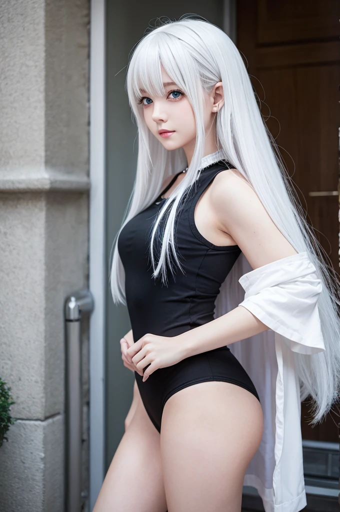 White Hair Girl Anime