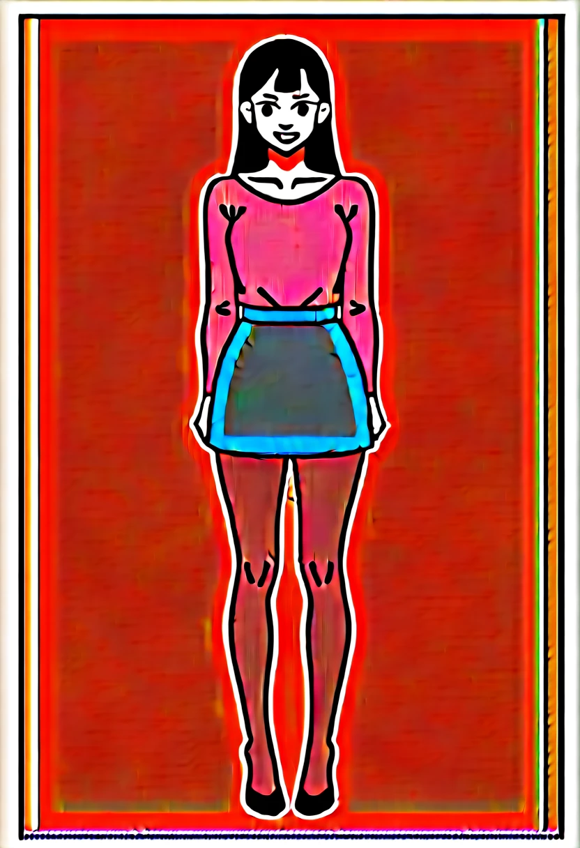 A beautiful woman who has been  and tied up、Well-formed face、Black Hair、Well-balanced proportions、Beautiful legake your eyes even、Hands tied with rope、Dark short-sleeved shirt、skirt、Facing forward、Standing in the woods、２１talent、Medium build、Like real life、highest quality、