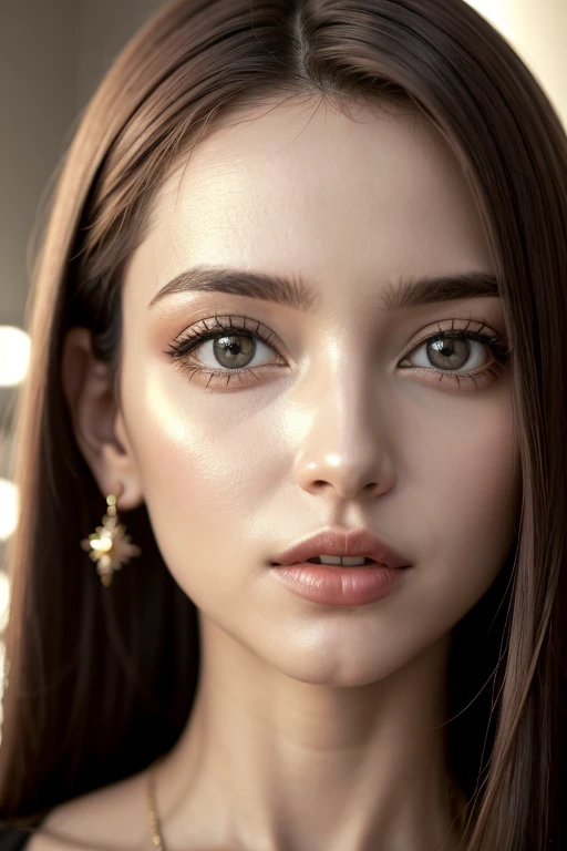 1 garota, olho estrela, corar, perfect lighting, cabelo vermelho, olhos vermelhos, motor irreal, side lighting, rosto detalhado, franja, pele brilhante, fundo simples, fundo escuro