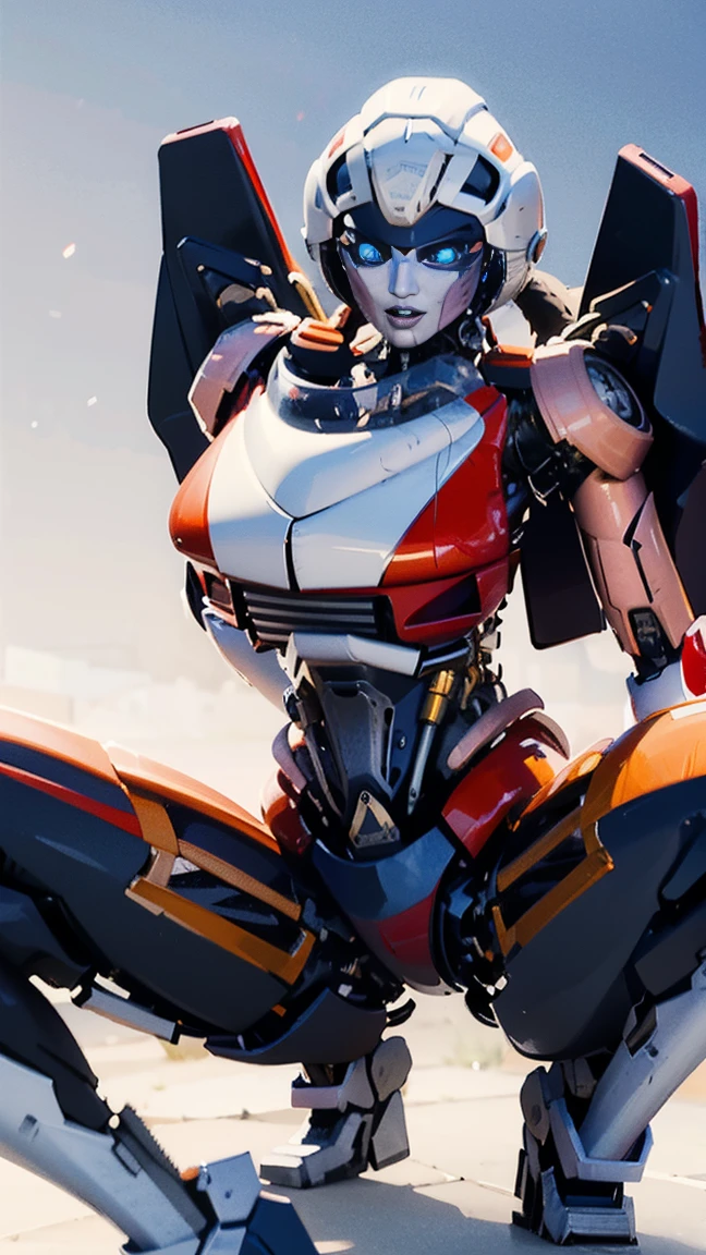 ROTB_Arcee, 1 chica, pechos grandes, innie pussy, sonrisa, robot, mecha, (ojos brillantes:1.2), Caderas anchas, ombligo, muslos gruesos, pose T , modelado 3d, voluptuosa, primer plano, enfoque frontal, retrato, de frente 1:2, mirando al observador frontal, squating, modelado 3d , 3d , blender Cuerpo completo bragas azuleshole body highly detailed, highly detailed figure, female full body, female body, humanoid woman, female full-skin figure, realistic body structure, woman body, female human torso, perfect human female specimen, human female, detailed body structure