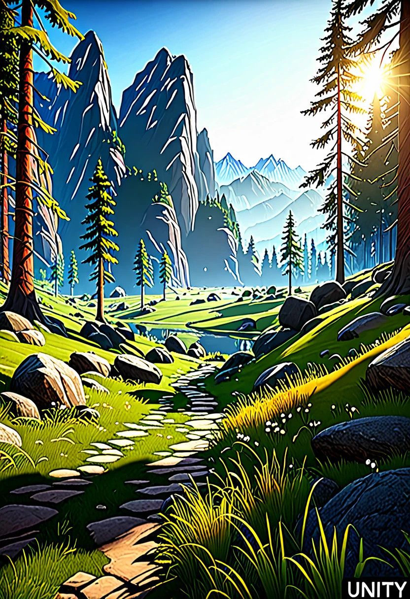 masterpiece, Highest quality, (Highly Detailed CG Unity 8K Wallpaper) (Highest quality), (Best illustrations), (Best Shadow) nature', blue sea,delicate leaver.々Light tracking of colorful petals falling into the air, Super detailed--v6