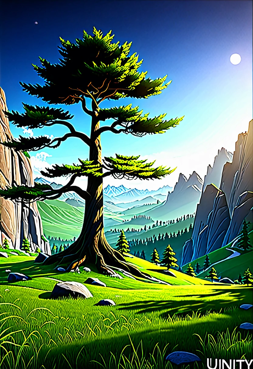 masterpiece, Highest quality, (Highly Detailed CG Unity 8K Wallpaper) (Highest quality), (Best illustrations), (Best Shadow) nature', blue sea,delicate leaver.々Light tracking of colorful petals falling into the air, Super detailed--v6