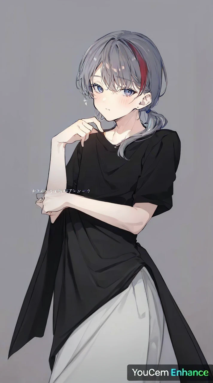 (muste piece), (best quality), very detailed, ((Two friendly men)), perfect face, beautiful face, very detailed顔,(black haired man:1.3),(white haired man:1.uit,shirt