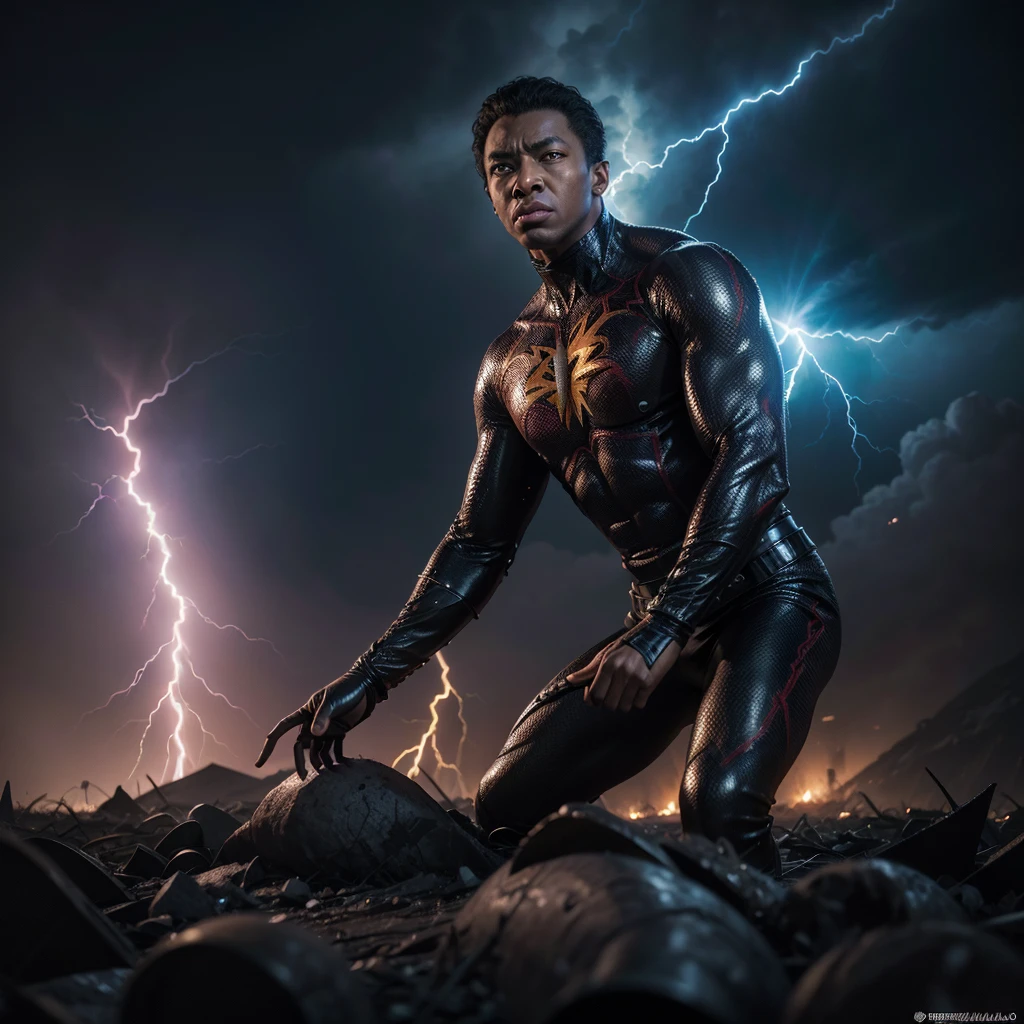 Homem aranha com volverine, hero pose, apocalyptic background, raios, lightning, undoing,
8K, melhor qualidade, Obra de arte, ultra high resolution, (Realismo: 1.4), foto original, (Textura de pele realista: 1.3), (Film grain: 1.3),