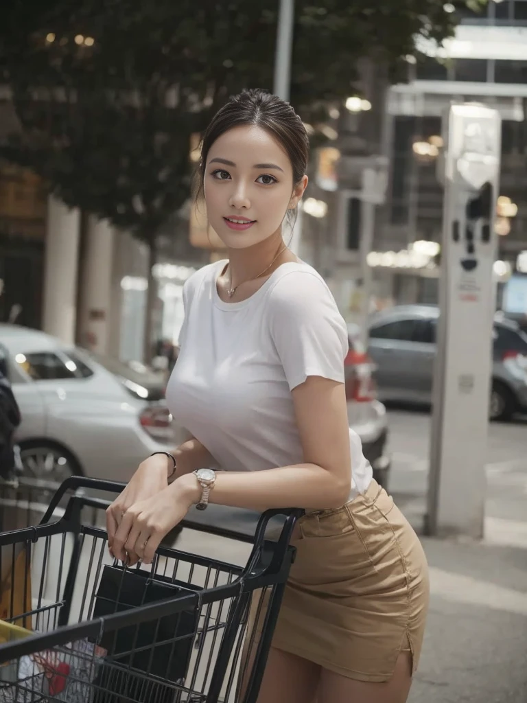 Change the background into a department store
