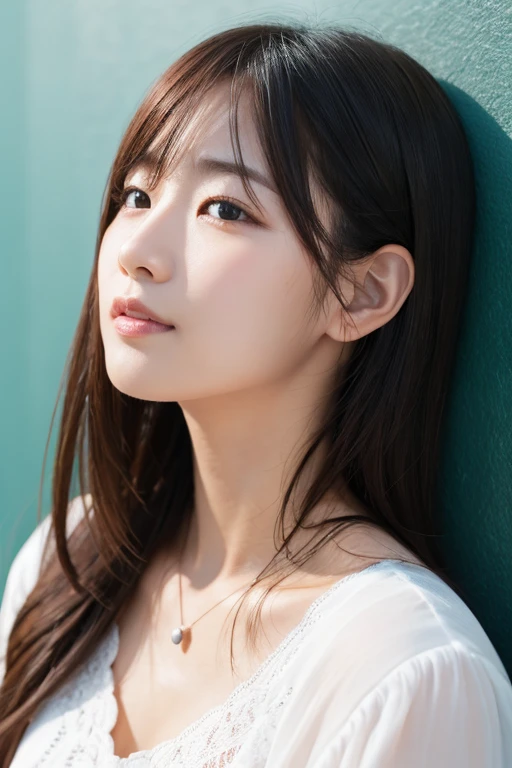As an image of one woman。