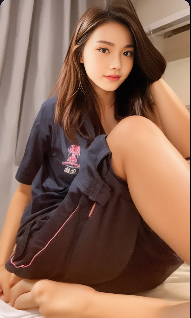(best quality,10,10,height,Masterpiece:1.2),Special details,(realistic,Realistic picture,Realistic photos:1.37),1 Cute girl in the kitchen,shiny, skin shiny,only,smile softly,BDclothelue shirt:1.3)),short sleeve,shirt, Long pants.,(navy_long_track pants:1.1), ((Kitchen Background)),Dynamic angle,excited,Face focus,dynamic poses,from behind,focus on ass,Masterpiece, best quality, ultra realistic, Too many details, 8k resolution, raw photos, Sharp focus, ((Navy blue shirt:1.1)), short sleeve, long route, perfect body, 2 mature women, 18 years old, Cinema-grade lighting system,blue sweatpants,exercise cloth,correct anatomy,perfect body, correct body, Sharp face, Correct body anatomical, full body, realistic gestures, long-haired, realistic poses,Wear long shorts...........................,The legs are long.,Good shape,carved girl, Slender figure, model, Good shape, beautiful body,blue sweatpants, two girls kissing