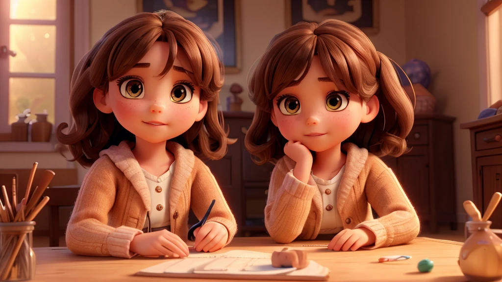 beautiful detailed eyes, beautiful detailed lips, extremely detailed eyes and face, 1girl, young girl, 10 years old, brown hair, playing with toys, indoors, happy, cozy, warm lighting, masterpiece, (best quality, 4k, 8k, highres, masterpiece:1.2), ultra-detailed, (realistic, photorealistic, photo-realistic:1.37), natural lighting, vibrant colors, soft focus, intricate details, cinematic composition, warm color palette