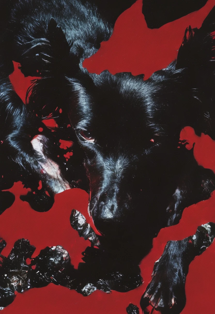 dog in RedV style