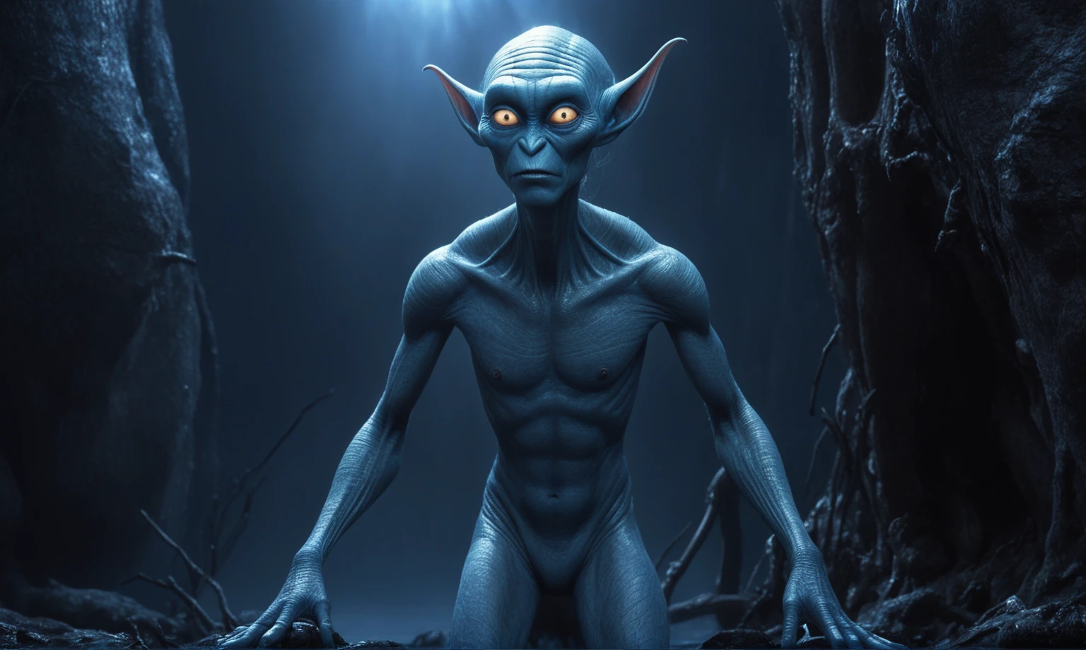 full-body-shot,ghost family of deep niobium Manganite The Alien Entity,native africa , wants eat,survival in criminal city of future, Technicolor,natural skin textures, hyper realism, hyper detailed,Extremely detailed,High contrast,Masterpiece,Realistic,Ultra Detailed, intricate details,realistic humid leather,extremly intricate,Epic Realistic, cinematic style,irina yermolova,high contrast,hdr,extremely detailed, deep night landscape,masterpiece,intricate details,faded,eyes extremely detailed, high detailed eyes,8k resolution,RAW,retina, Nikon Z9,China,orc,Li River in Guangxi Zhuang of China,tkt style, pointed ears,perfect, Elf,transition between two art styles, Ink painting to photorealism, Double contact, X-ray, Creative, vivid light, masterpiece, fantasy, Abstract, Surrealism, super detailed, high resolution, stop:35;(((creature with a spectral and ghostly appearance)). Her skin is pale, almost translucent. His eyes shine with a bluish glow, he wears dark, torn clothes that float around him, as if permeated by an aura of mourning. Its appearance is complemented by details such as symbols of gothic elements, further emphasizing its dark air. is portrayed as a haunted and tormented entity,pixar movie still, pixar movie screenshot, frame from pixar movie, animated movie still, still from the pixar movie, still from a pixar movie, disney
