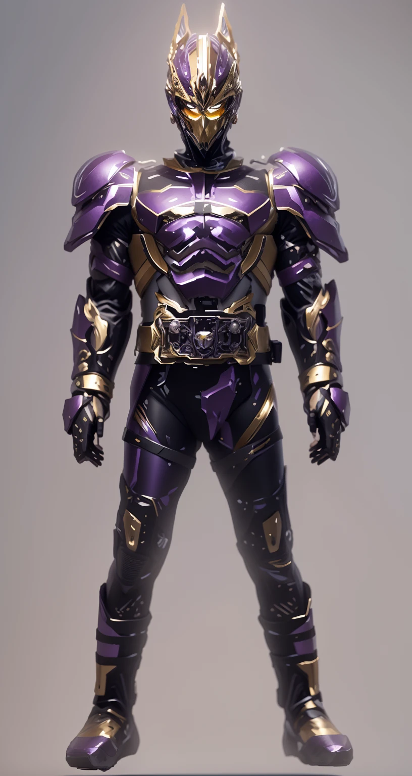 Add some transparent texture,Make the texture more transparent,The color changes to purple and gold,Some purple and gold(Ensure its layering and armor texture,Purple is the main color,Add some gold for decoration)
