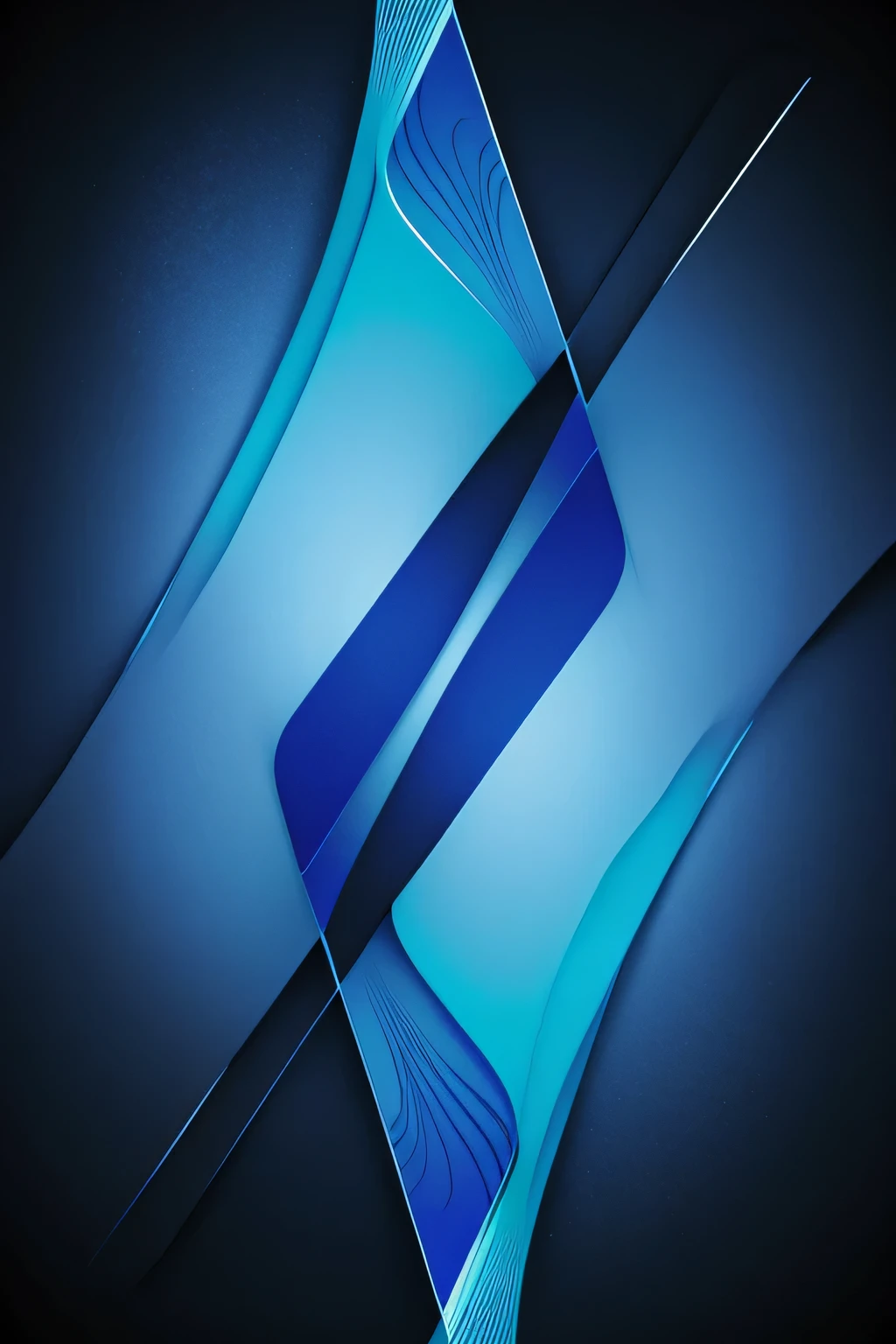 Abstract background with a mixture of shapes between triangles, rectangles and waves, colors that depict joy