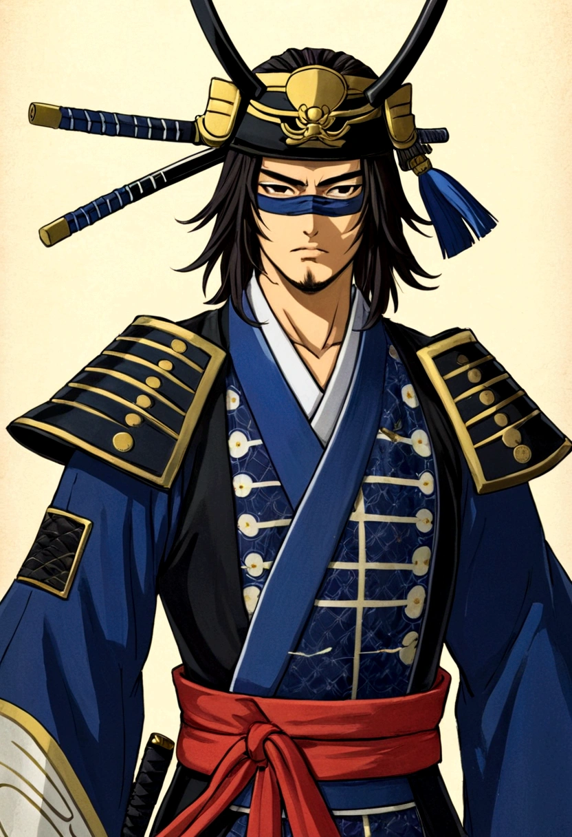 Shogun Date Masamune, eyepatch,