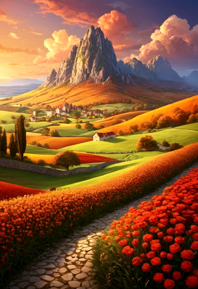 Fantastic landscape