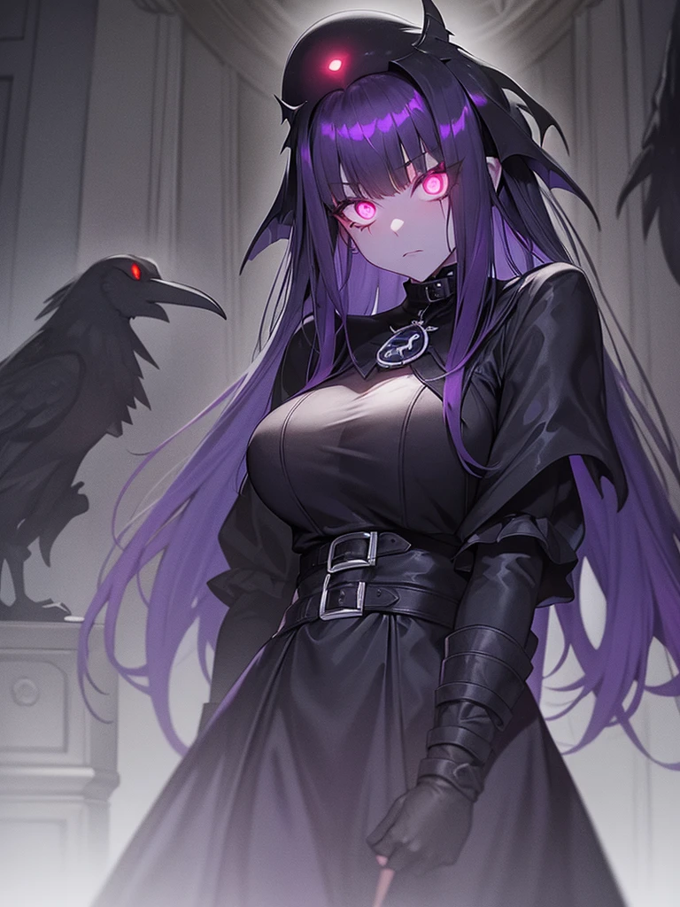 <lora:JiangshiT:0.95> JiangshiT, tongue out, colored skin, zombie pose, black sclera, ofuda, long fingernails,   <lora:Fern:1> FernFrieren, very long hair, purple eyes, (purple pupils),, ultra detailed, masterpiece, best quality, aesthetic, detailed,